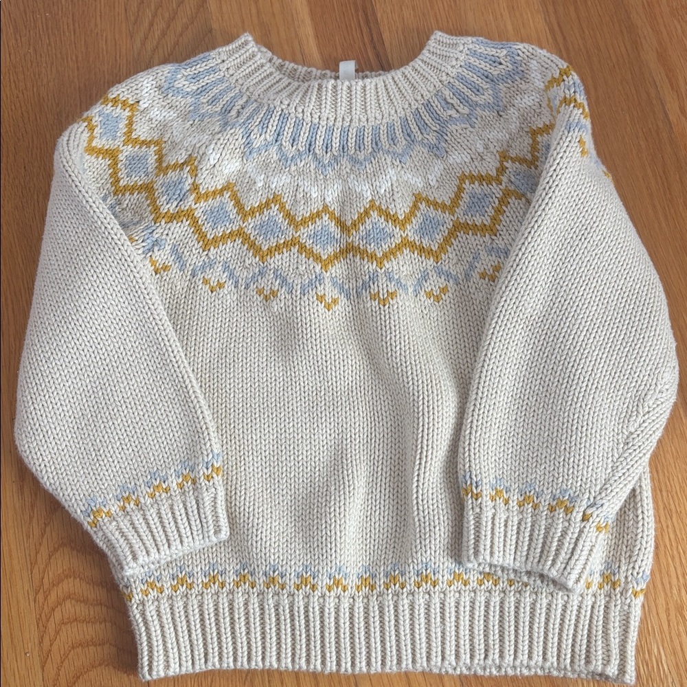 Wild Wawa Sweater cotton knit 3-4 years